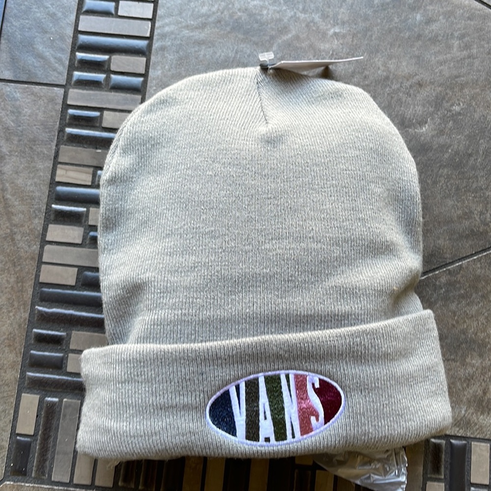Vans WM Breakin Curf Grey Beanie Skateboarding Hat Women & Men VN0A5GUV85T - Picture 7 of 16